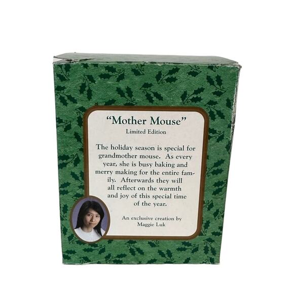 Mother Mouse Vintage Ornament by Maggie Luk Christmas Holiday Classics Eckerd - Picture 4 of 9